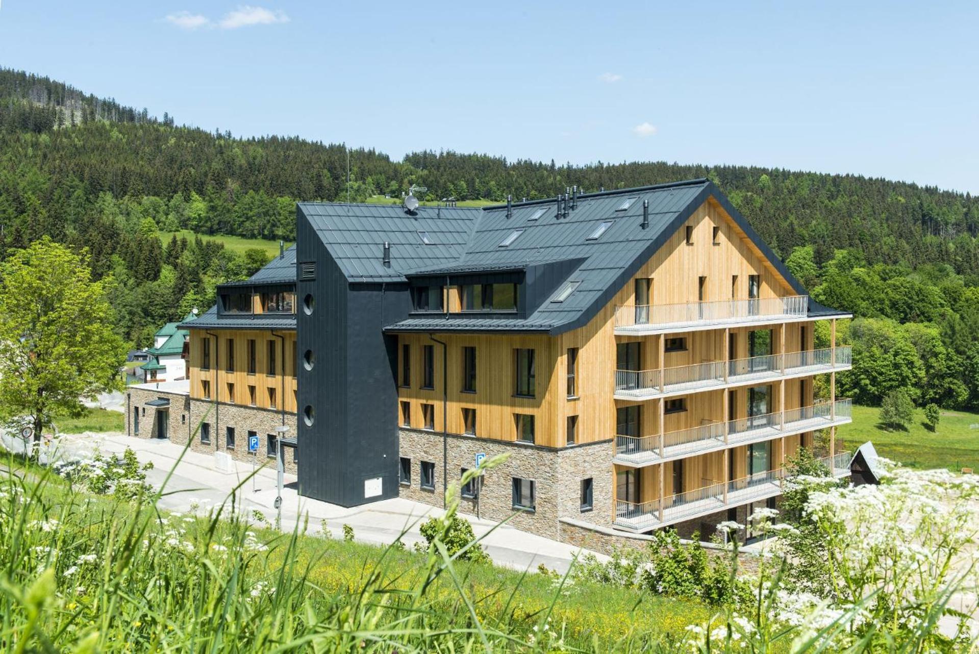 Ski&Bike Apartman Blue Janske Lazne Exteriör bild